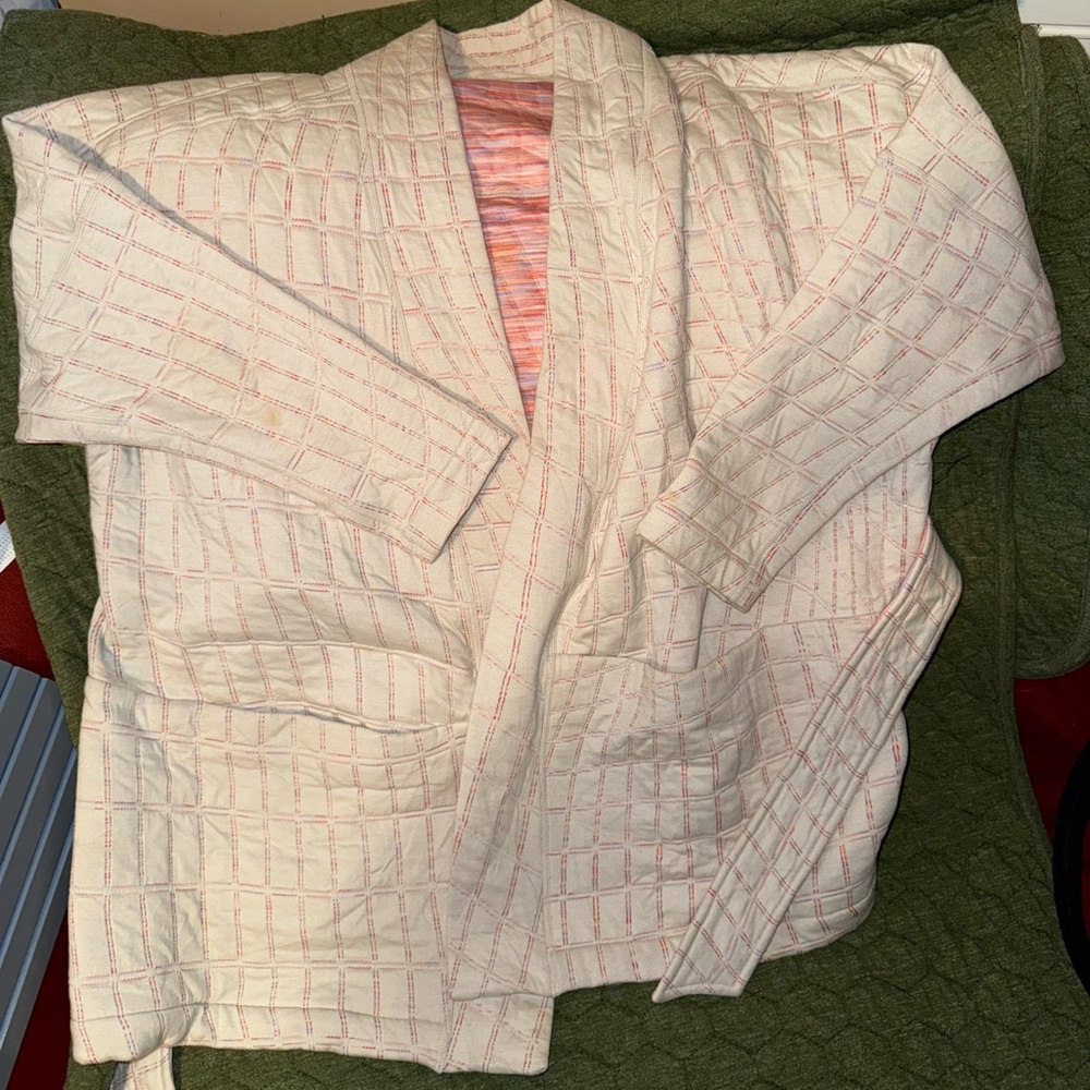 Nike Cream Jacket with Red Accents